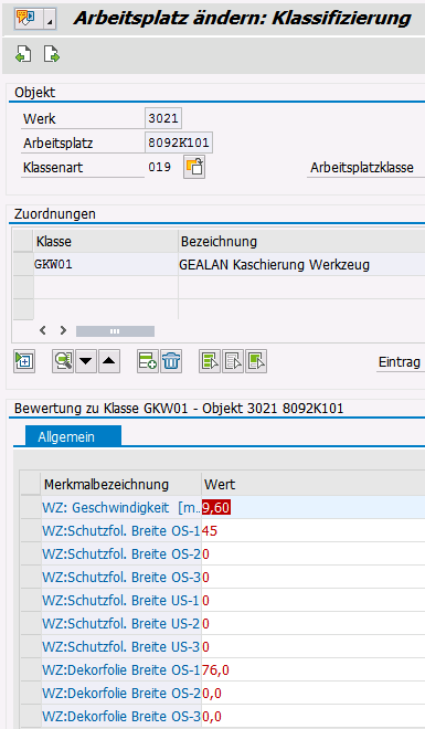 Klassifizierung Kaschierwerkzeug 1